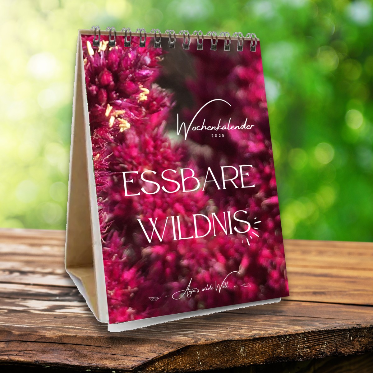 Wochenkalender Essbare Wildnis 2025