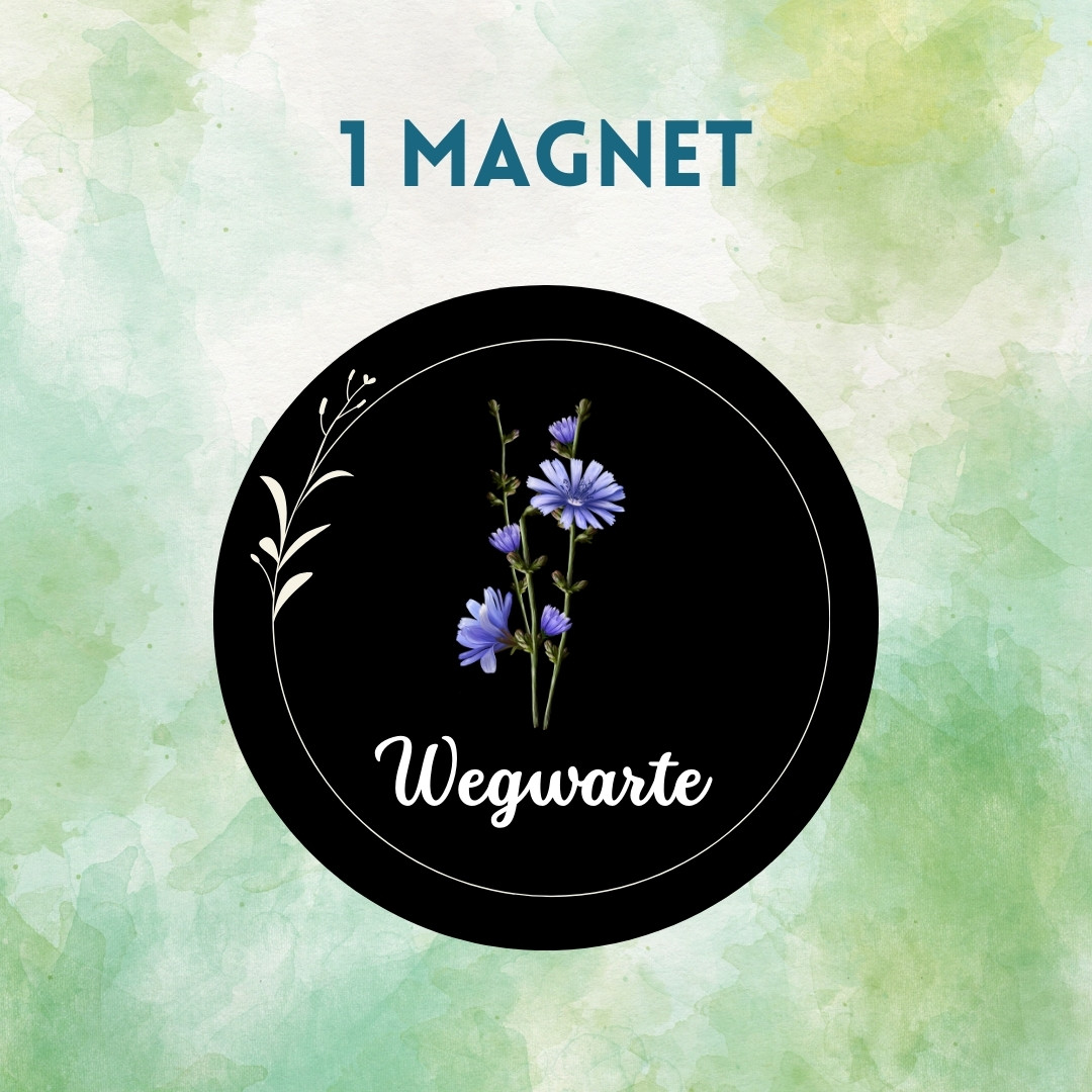 1 Wildkräuter Magnet (schwarz)